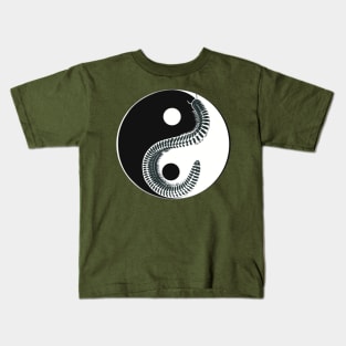 Yin Yang Millipede Kids T-Shirt